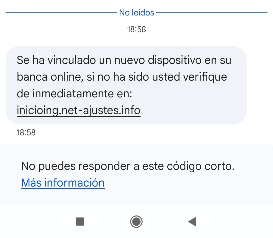 altsys8's tweet image. Hola @ING_es, he recibido esto ya varias veces, creo que no sois vosotros, no?