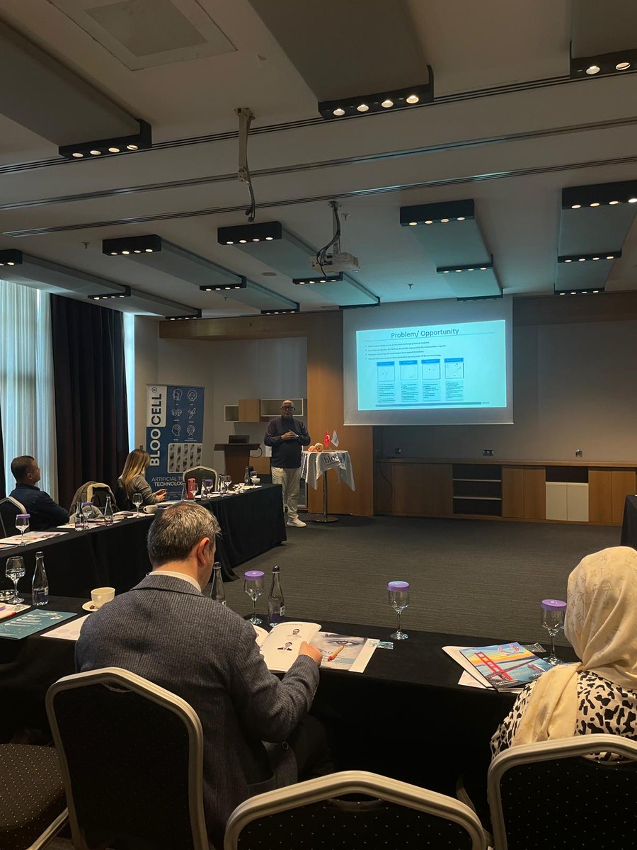 bloocell's tweet photo. Led by Prof. Dr. Philip Schoettle, we shared BlooCell’s innovative solutions in cellular therapy and regenerative medicine.
Together, we move toward a healthier future. 💙
#Bloocell #LongevityRoadShow #Biotech #RegMed #ScienceForLife https://t.co/AzggK2nd4T