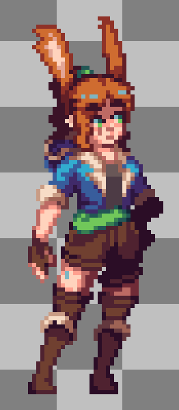 Orbital_Banana's tweet image. Playing with some brighter colours and more dramatic hue shifting

#pixelart
