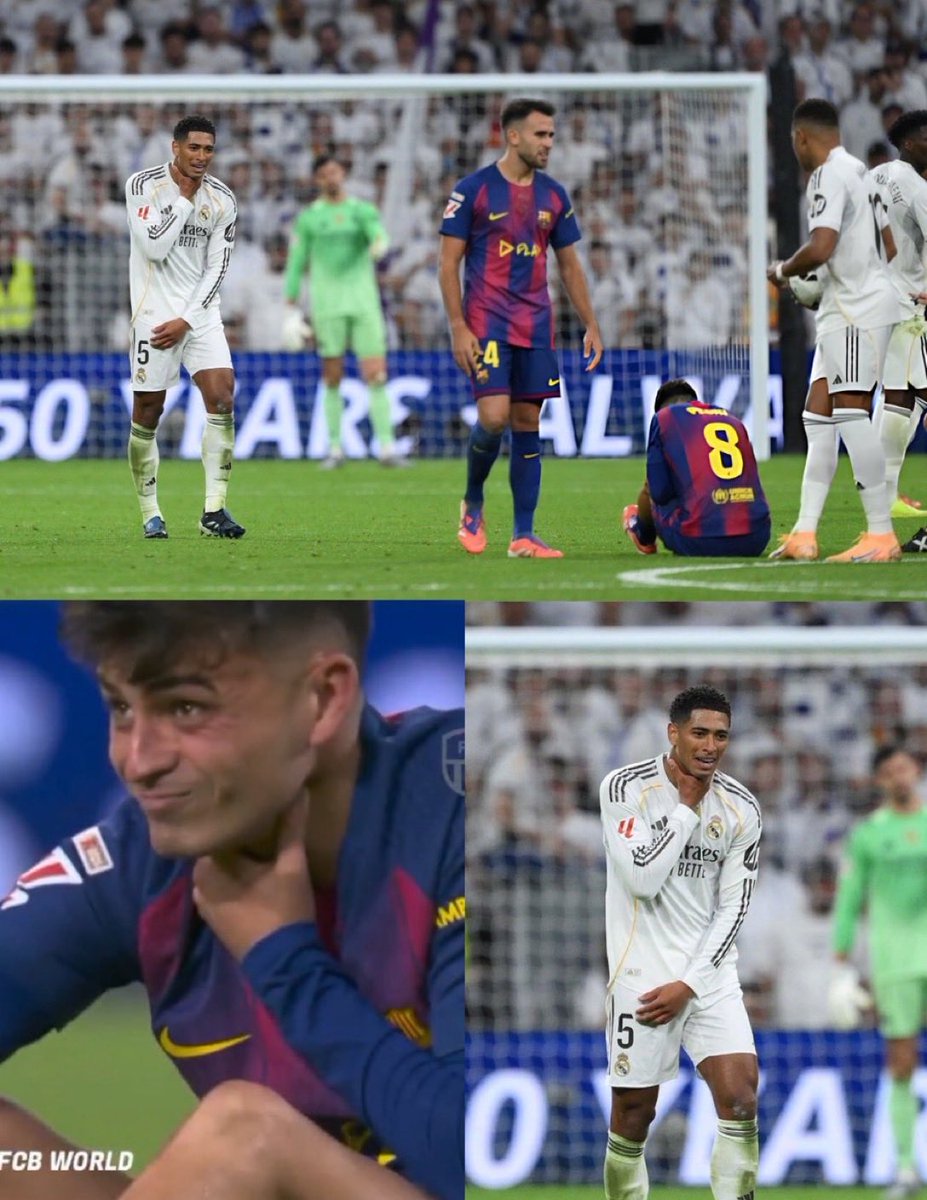 DarrylRMFC's tweet photo. @theMadridZone @MovistarFutbol Jude Bellingham owns that fraud 😂 https://t.co/jGZgjYj4nu