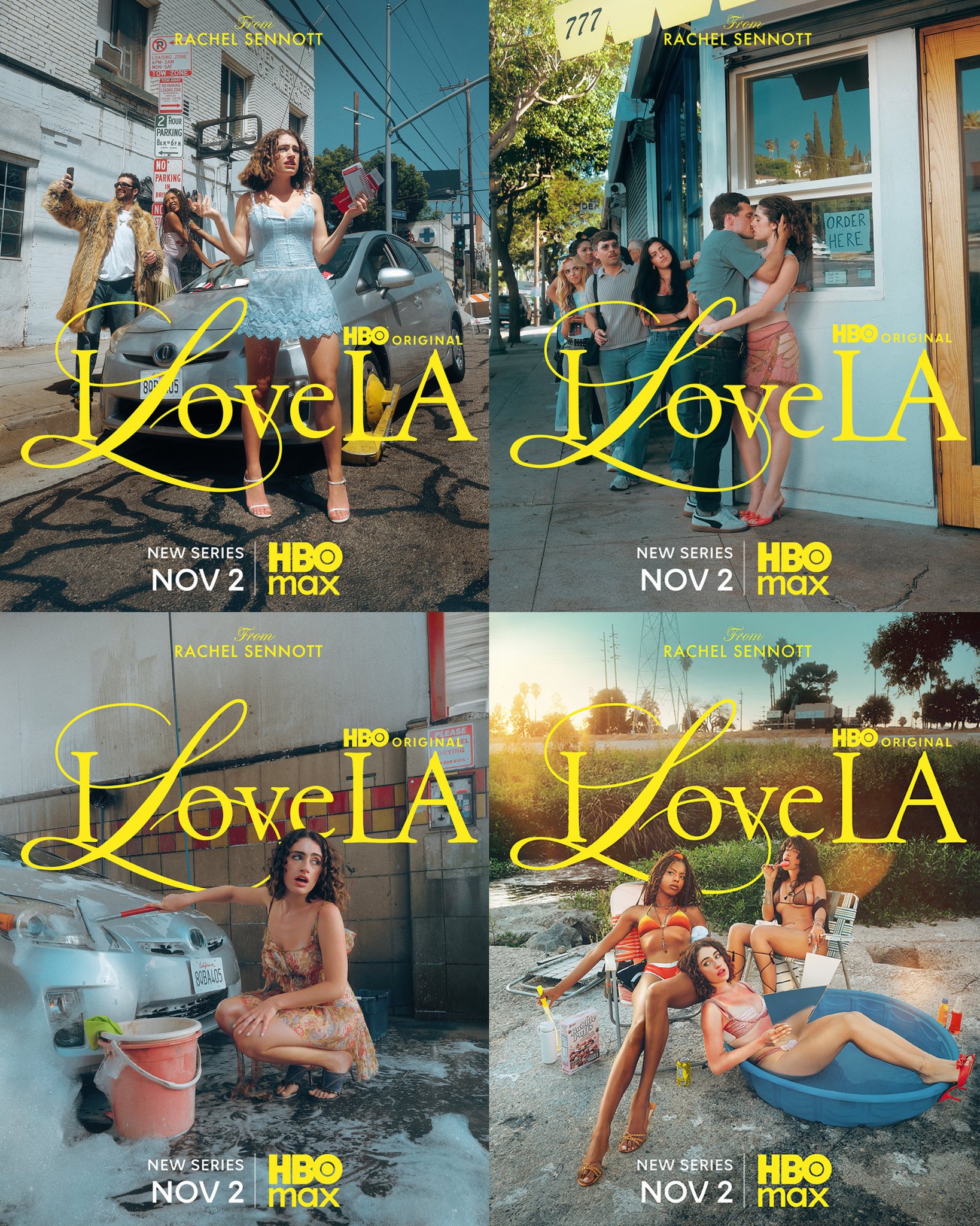 I Love LA karakterposters op HBO Max België 