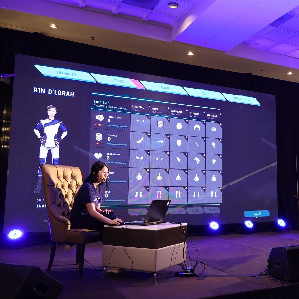 🌌 At the Eh! Game Showcase at <a href="/vglx_official/">VGLX</a>, presented by the Canadian Game Awards, Carl-Edwin Michel spoke with Judith Cheung from <a href="/LoftySkyGames/">Lofty Sky Games</a>  about their stunning narrative RPG Sky of Tides 🎮

Explore numen9, shape Rin’s destiny, and unlock 32 unique endings plus a