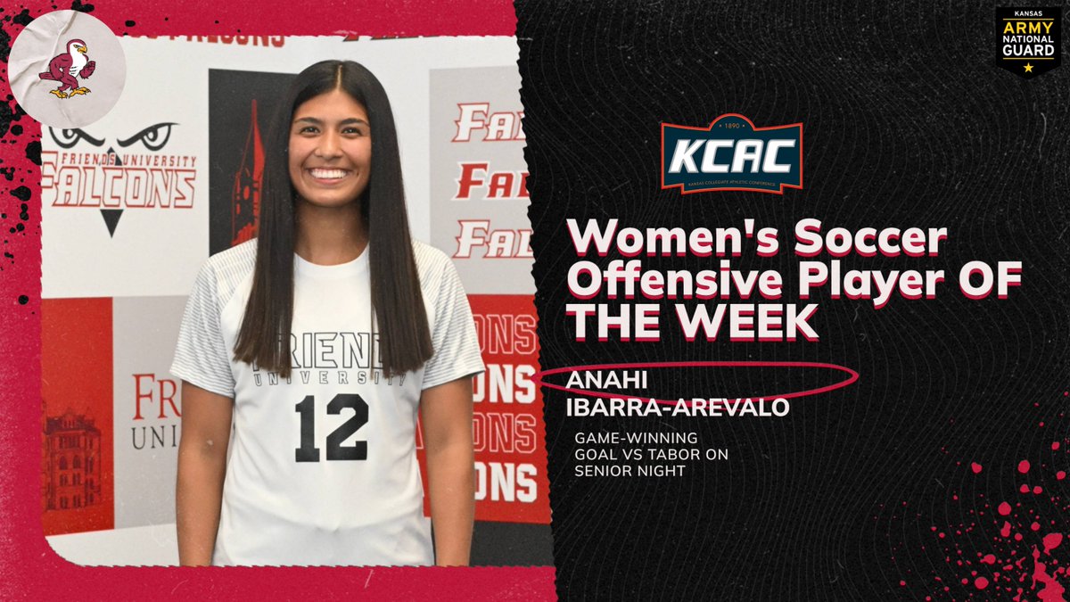 Ibarra-Arevalo claims KCAC Women’s Soccer Offensive Player of the Week nod
tinyurl.com/mta2sksr
