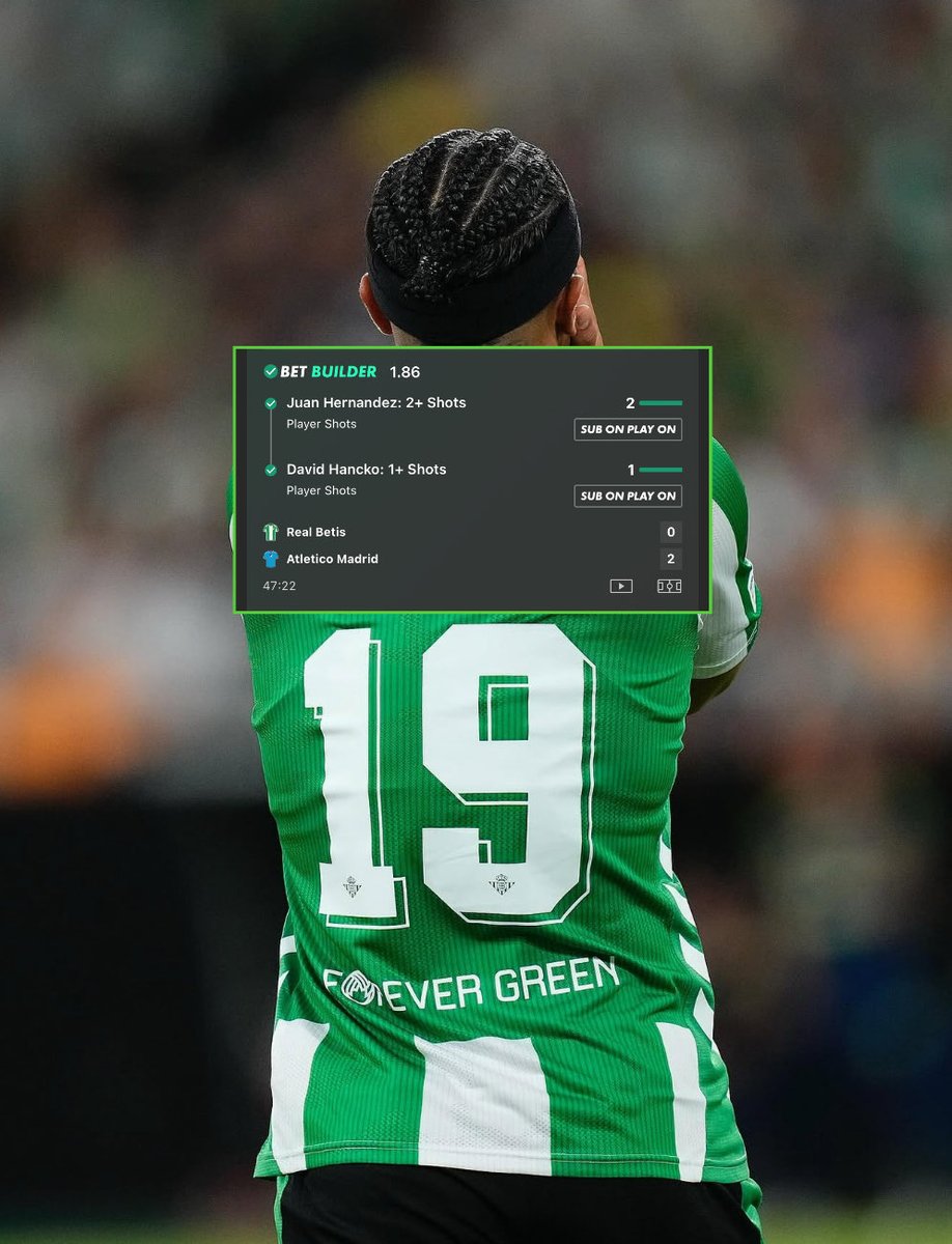 My Last 8 Bets on Twitter.

✅ 1.86
✅ 2.10
✅ 2.00
✅ 6.60
❌ 1.95
✅ 1.83
✅ 1.80
✅ 3.10

Analysis &amp; Writeup Attached with all of them.

If you’re enjoying this run, drop a like &amp; I’ll keep posting freebies.