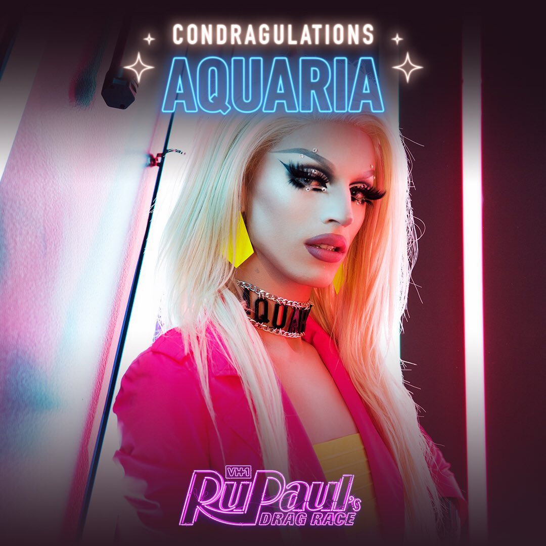 Aquaria was only 21 when she won drag race.