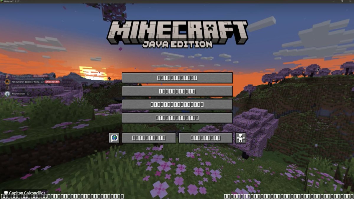 creo que mi amigo le hizo algo raro al mc