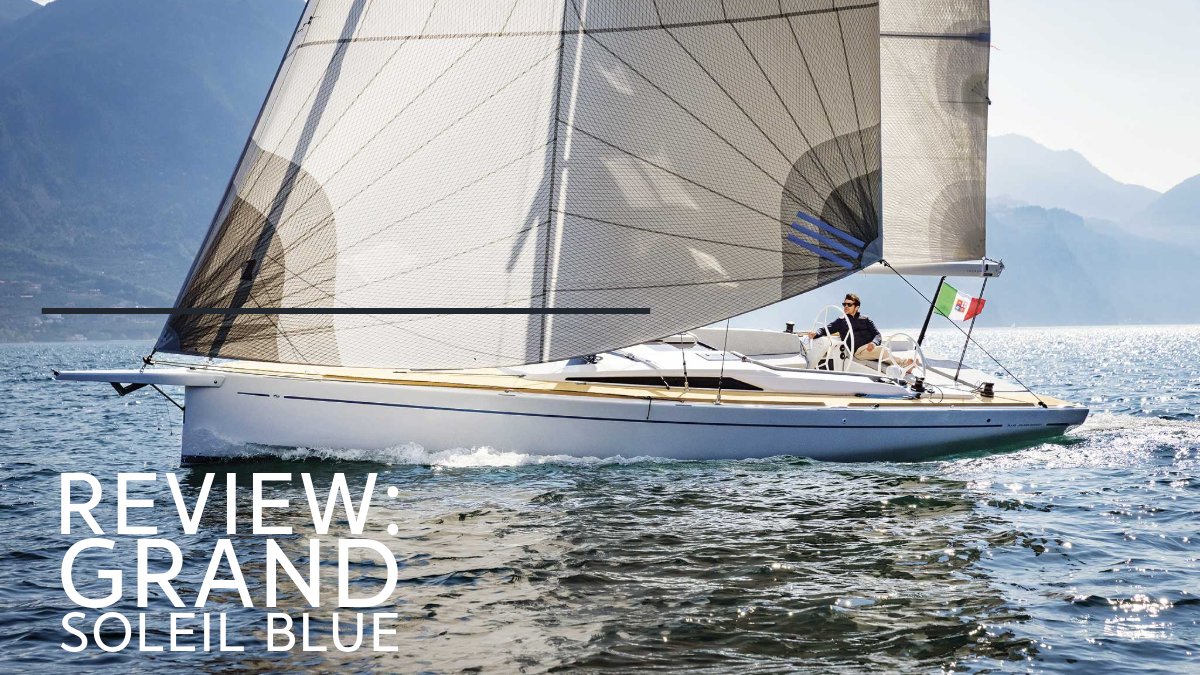 Known for its racer-cruisers, Grand Soleil builds a sleek daysailer with sustainability driving its brief. tinyurl.com/97nrydpv #sailmag #sailboats ⛵️ #sail #sailing #cruising #boats #racing #sailor #DIY #Gear #experience #destinations