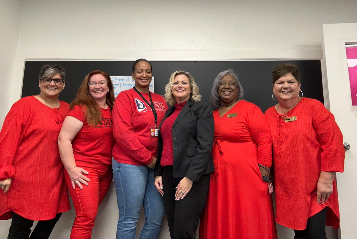 This week is Red Ribbon Week, and each day our Educational Services Center Team is matching with a school to help bring awareness to the importance of saying No to Drugs!  

Today, we were RED-y for Red Ribbon Week. We matched Central High School and Central Freshman Academy!