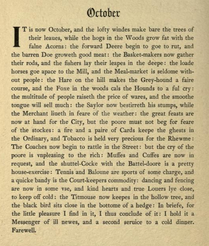 SketchesbyBoze's tweet photo. @beatricegroves1 Nicholas Breton wrote a prose-poem in 1626 about October, and he mentions how this is the month when “hogs in the Woods grow fat with the falne Acorns.” It's such an earthy image! I love it. https://t.co/fyZUP1C0zh