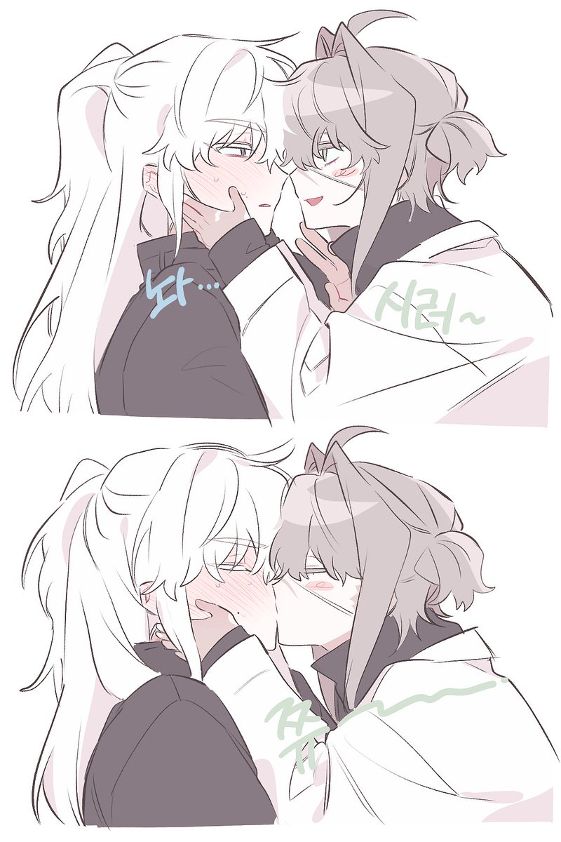 남자 ㅍ_ㅍ인데 여자가 놀리면 남자 ㅍ|||ㅍ//; 됨 그러면 여자 영원히 남자 놀림