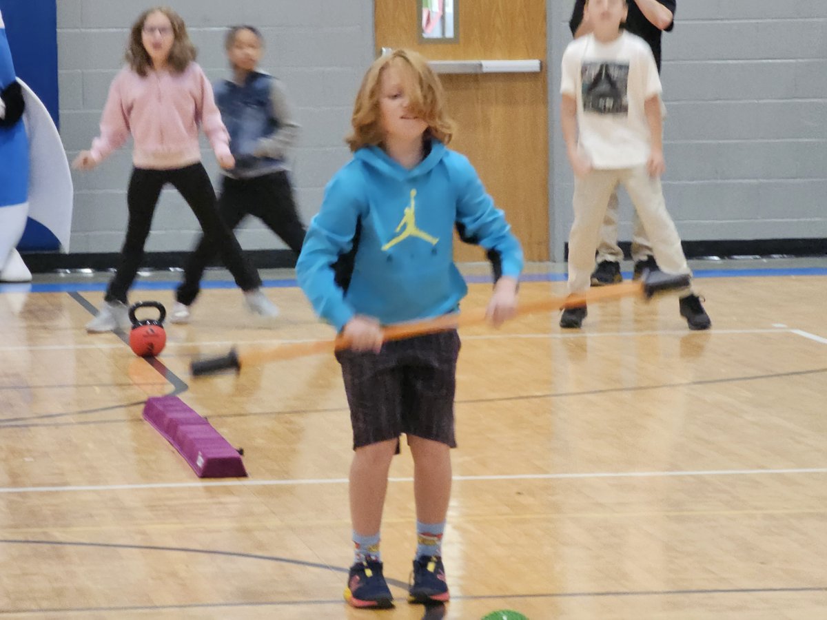 We want to thank our friends at <a href="/mvbbanking/">MVB Bank</a> for helping us bring so much new PE equipment to the fabulous students and faculty of <a href="/Skyview_Elem/">Skyview  Elementary</a>! We had a wonderful - and ACTIVE - presentation to the school today!