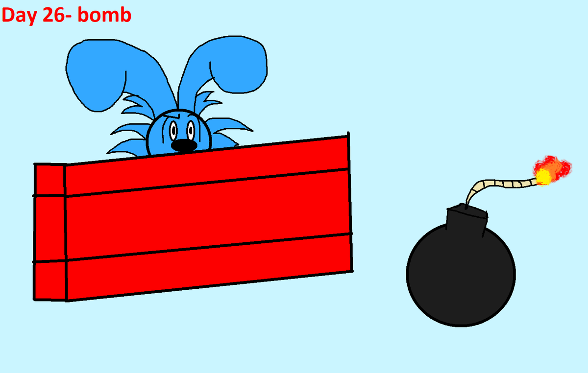 #Toonturftober 
Day 26: Bomb