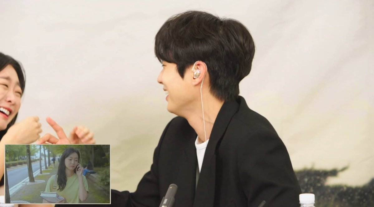 zombifiedtater's tweet photo. watching the obs br after soo long omg. wooshik and dami ijbol-ing 5 mins into the couple commentary 😭😭 https://t.co/FfI4H5Ziyo