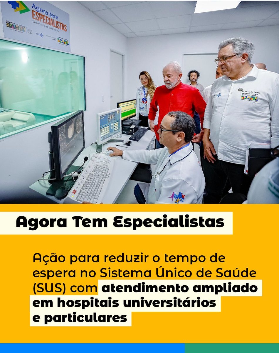 O aniversário é do presidente Lula, e o presente é um Brasil que volta a sorrir 💛

Parabéns, presidente Lula! Que venham muitos anos de vida dedicados a cuidar do povo e transformar o Brasil. 🇧🇷❤️