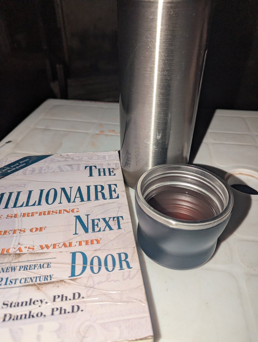 Because I take black tea and read books.