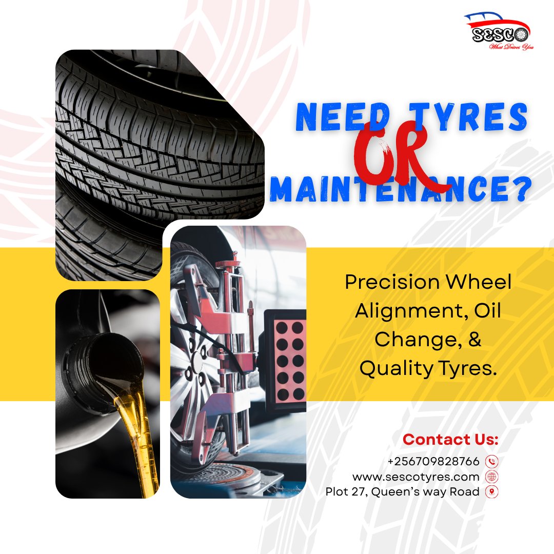 Heading into Christmas? 🎄
Keep your car happy — it’s been through enough traffic this year 😅
Tyres • Oil • Alignment
#SescoTyres #FestiveDrive#xmas