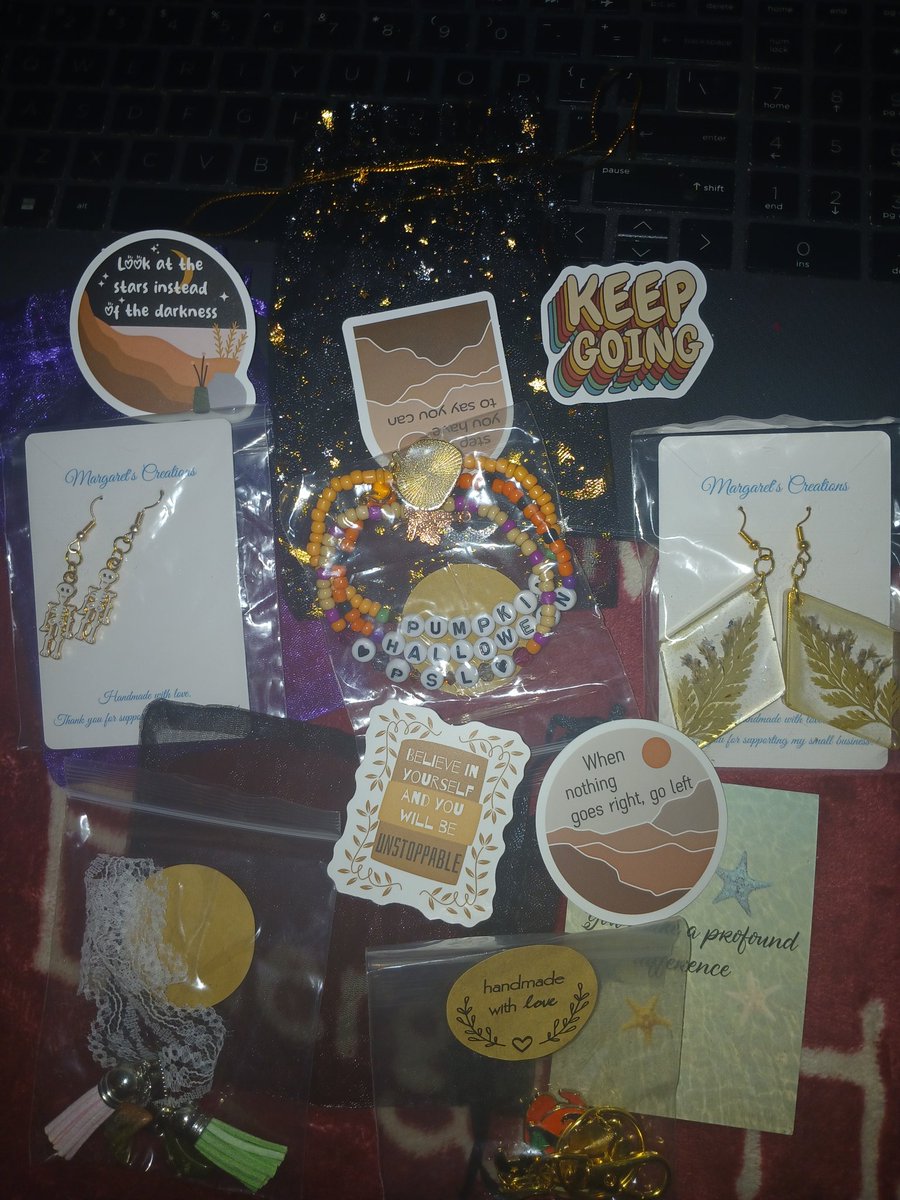 <a href="/MargsCreations/">🌙Margaret’s Creations🐚</a> Thanks so much. I just recieved my package. God bless you <a href="/MargsCreations/">🌙Margaret’s Creations🐚</a> 
You do such beautiful work 
Thanks sooo much