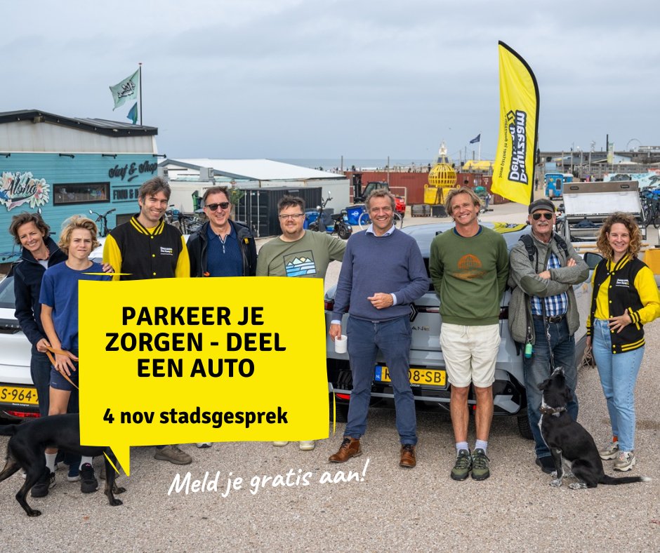 Altijd een parkeerplek. Meer ruimte. Meer groen. Minder kosten. 🌿🚗 Ontdek hoeveel geld je kunt besparen én hoe jouw straat beter wordt als je een auto deelt.

Stadsgesprek | 4 november | 17.00 tot 19.00 uur | The Social Hub | Aanmelden: duurzaamdenhaag.nl/kalender/stads…