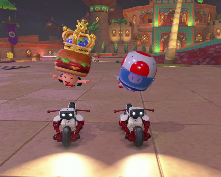 La différence de toxicité entre MKWorld et 8DX est PHARAMINEUSE :  là tout le monde a dit GGs dans le chat et mon mate a voulu prendre une photo pour finir, alors que sur 8DX c'est les jeunesse hitlériennes qui boivent des bières entre les maps