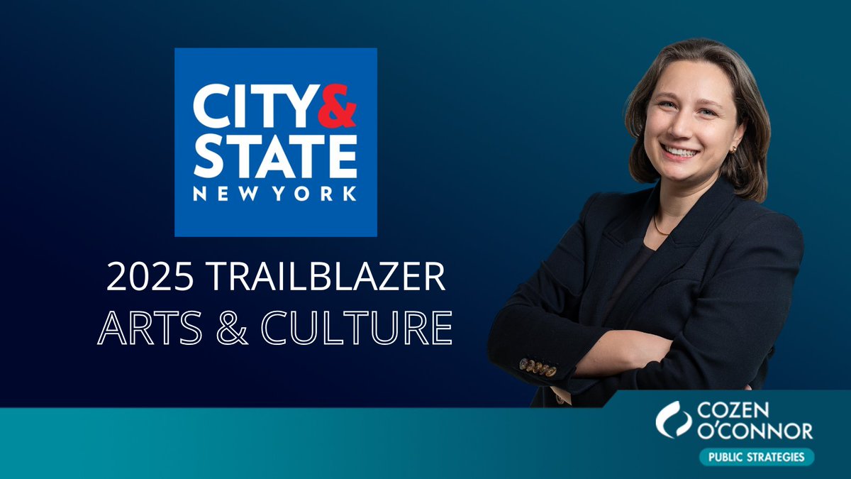 🎉 Congratulations to Rose Christ, co-chair of our #NewYork practice, on being named to <a href="/CityAndStateNY/">City & State NY</a>’s 2025 Trailblazers in Arts &amp; Culture list! #NYPolitics

🔗cityandstateny.com/power-lists/20…