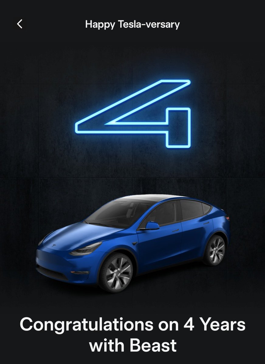 bvTechie's tweet photo. 4 years with my Tesla and still fun to drive! https://t.co/PiF3fPR33T