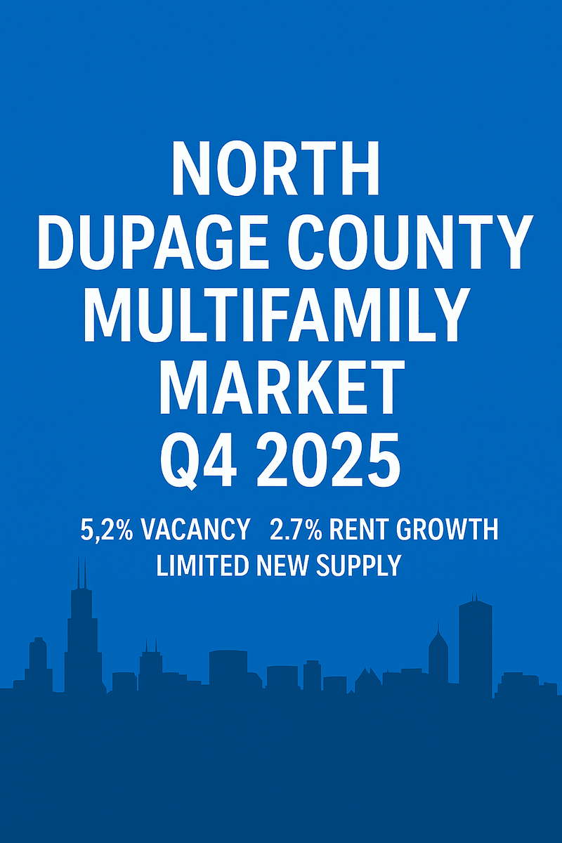North DuPage County Multifamily Market Q4 2025 | Stable Rents, Tight Vacancy &amp; Limited Supply
creconsult.net/north-dupage-c…