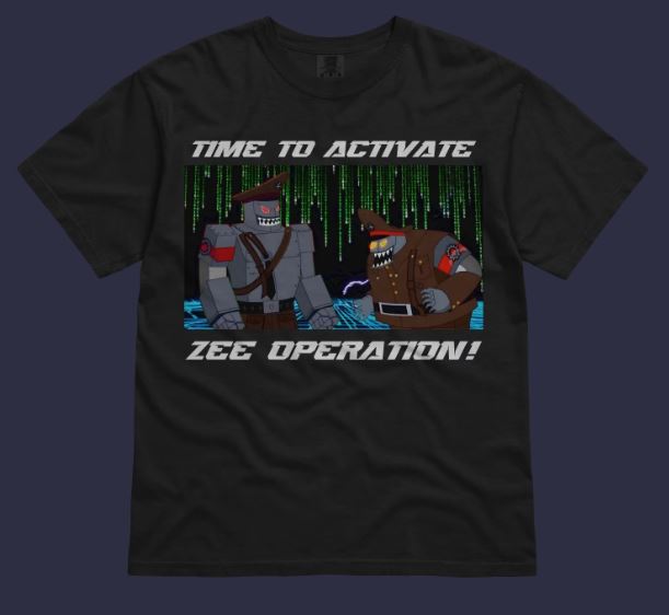 AlfredAlfer77's tweet image. 🚨⚡️ OFFICIAL MECHAHITLER &amp;amp; AI-REGENERATED MIND OF DR. MENGELE TSHIRTS HAVE LAUNCHED! ⚡️

Now you can wear the loveable Clanker Masterminds from The Will Stancil Show, the Smash Hit AI-Generated Cartoon Series by Emily Youcis!

emily-youcis-shop.fourthwall.com/products/mecha…