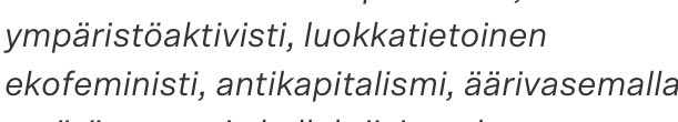 Miettikääpä jos joku oikeistolaisittain ajatteleva tituleeraisi itseään ”luokkatietoiseksi”. Mikä poru siitä syntyisi 😄