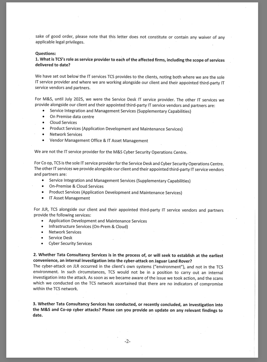 UK_Daniel_Card's tweet image. who's a customer of TCS and how safe do you feel?

#CyberCrime #ScatteredSpider