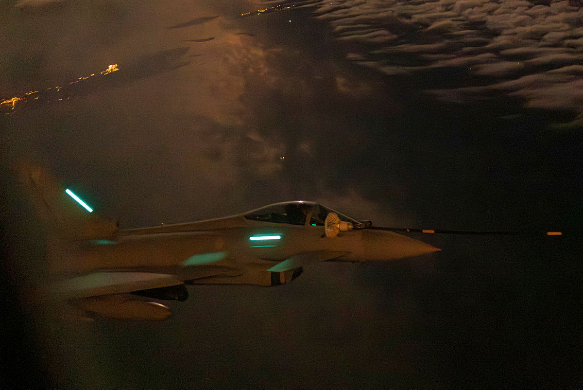 UKNATO's tweet image. ✈️ It's the biggest fighter jet export deal in a generation ✈️

The UK 🇬🇧 and Türkiye 🇹🇷 have signed a deal worth up to £8bn for 20 #Typhoon fighter jets, strengthening #NATO security