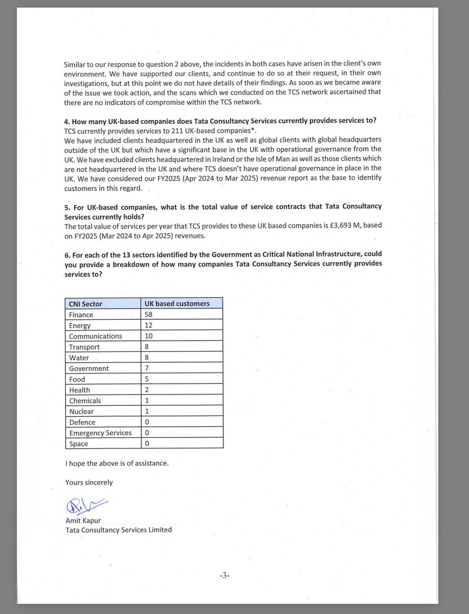 UK_Daniel_Card's tweet image. who's a customer of TCS and how safe do you feel?

#CyberCrime #ScatteredSpider