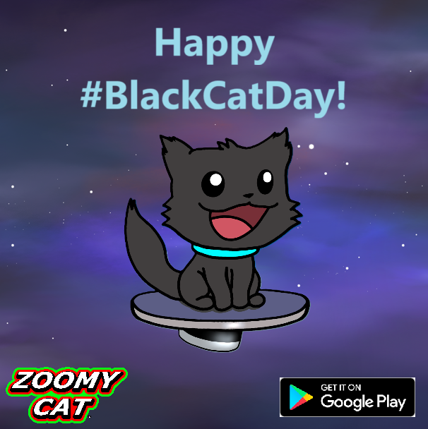 zoomycat_mobile's tweet image. Let's celebrate! Reply with a meow-velous story about your favorite #blackcat 🐈‍⬛ 

And play #ZoomyCat as a midnight kitty - free on Google Play! 

#nationalblackcatday #blackcatday #blackcatsrule #blackcats #blackcatlove #blackkitty #blackkittycat #catgame #kittygame