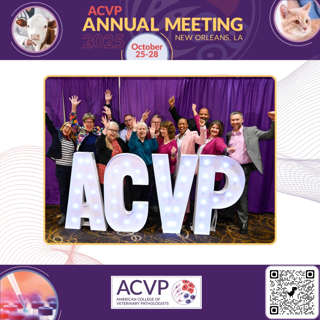 American College of Veterinary Pathologists tweet media