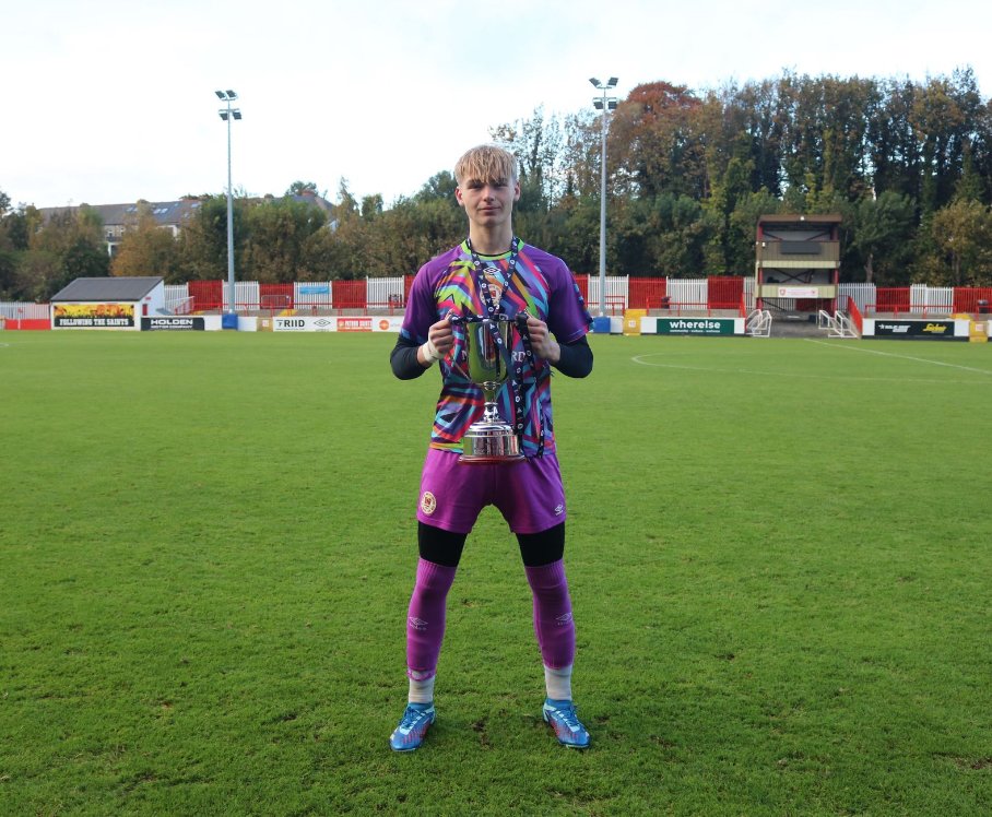enfield_cc's tweet image. Huge congrats to ECC student Sebastian C, goalkeeper for the St. Pat’s Athletic U15s, who helped his team secure the LOI Academy Tier 1 League title with a fantastic 6–1 win over Cobh Ramblers over the weekend! 🙌

That’s three titles in a row for the club!🔴⚪️ @LouthMeathETB