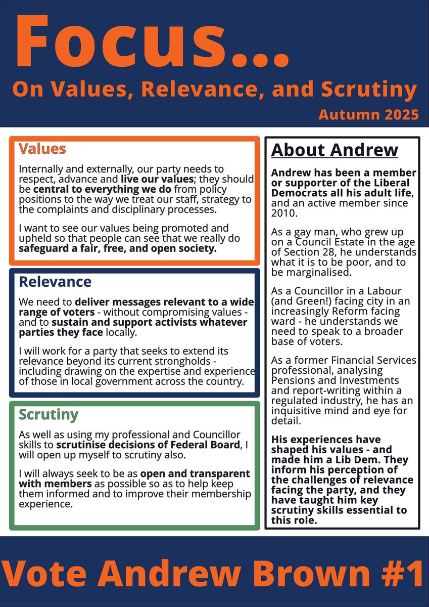 Cllr Andrew Brown 🔶🏳️‍🌈🇺🇦 tweet media