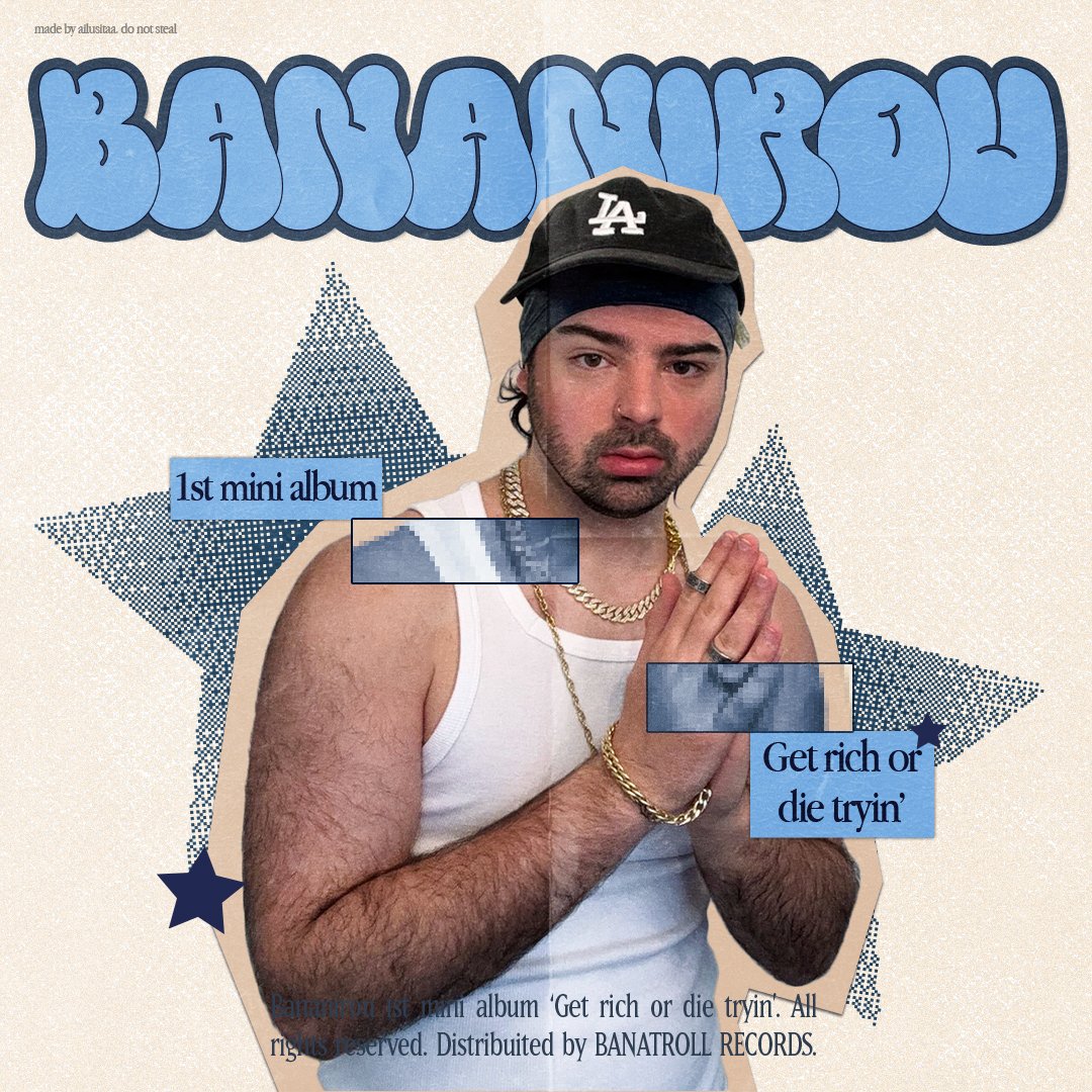 portada alternativa de get rich or die tryin peeero de bananirou --- hecho por mi otra vez muejeje