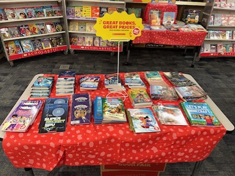Mata_Library's tweet image. It&apos;s Book Fair week in the library! @mataeagles @FamilyCMata #matareads