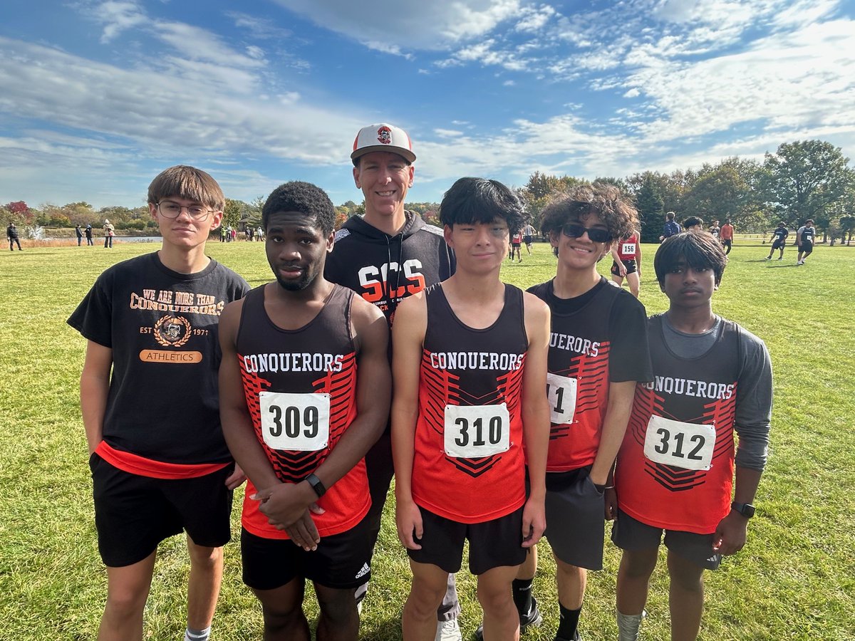 ConquerorNation's tweet image. 🏃‍♂️🔥 Huge congrats to Schaumburg Christian Boys’ XC for placing 8th out of 17 at IHSA Regionals with 215 points! Special shoutout to Osasuyi Ighodaro for breaking the school 5K record with a blazing 20:44.76!