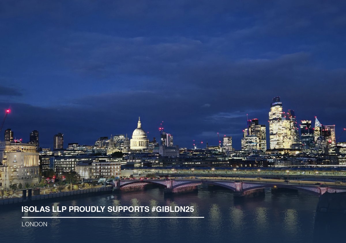ISOLAS LLP is proud to again support #GIBLDN25, which is now celebrating its 25th anniversary. Read more ➡️ gibraltarlawyers.com/news/isolas-ll…