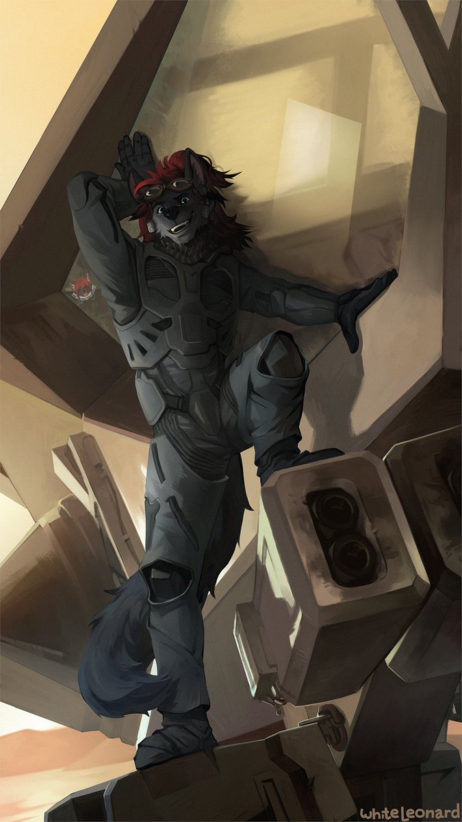 WhiteLeonardArt's tweet photo. Sunset on Dune is way cooler with trusty wings
For @Tajikaze https://t.co/IYKFe98FMo