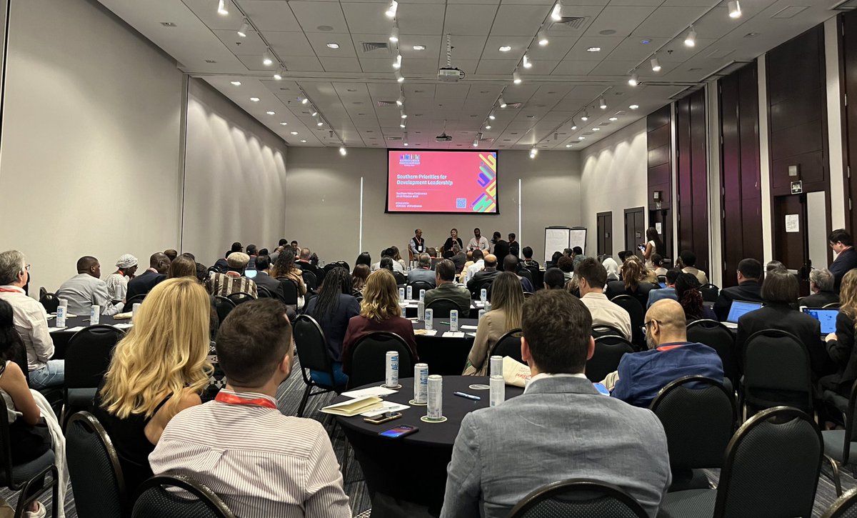 Southern Voice Conference 2025 at São Paulo, Brazil: 35 countries / 70 think tanks. 
Together trying to collaborate on how to reshape development from a Global South perspective!
#SVC2025