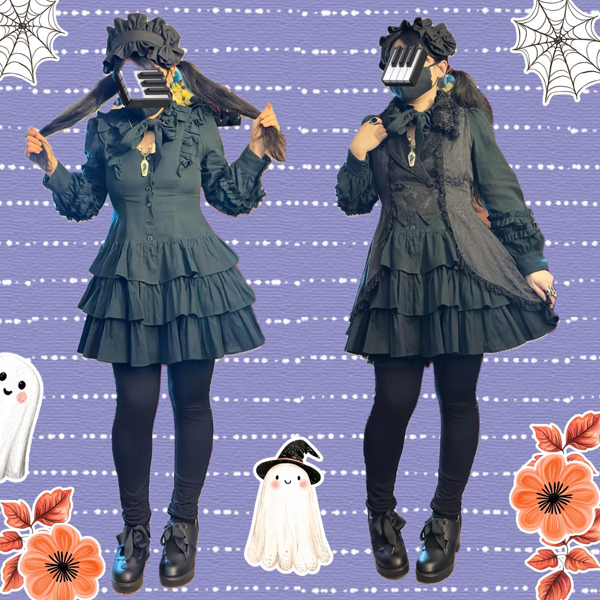 LucarioRiiyo's tweet photo. OP: AATP
Headdress: bishu lolita
Vest: h.Naoto
Necklace: Automatic Witch
I love spoopy month ~~~~~

#jfashion #eglcomm https://t.co/hReYbj7VxT