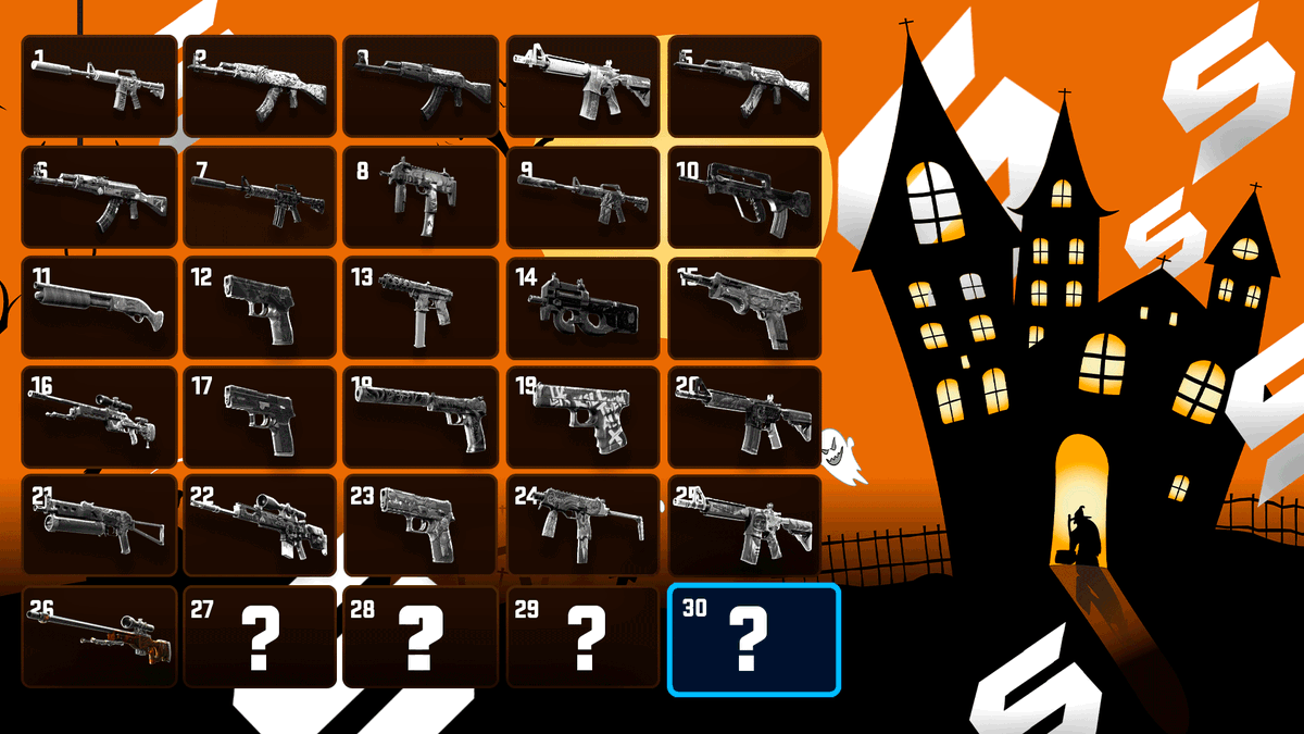 Solamente faltan 4 dias para que acabe el calendario de halloween! Próximamente en diciembre haremos otro versión navideño, uniros al discord para participar! discord.gg/xeeEuFbZ8v