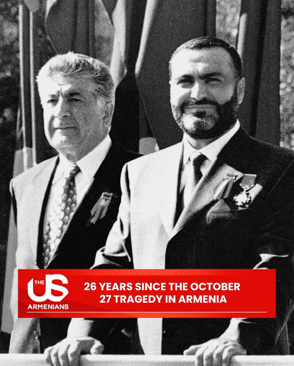 On that day, during a parliamentary session, armed men led by Nairi Hunanyan stormed the National Assembly, opening fire and killing eight high-ranking officials.

Source: Azatutyun