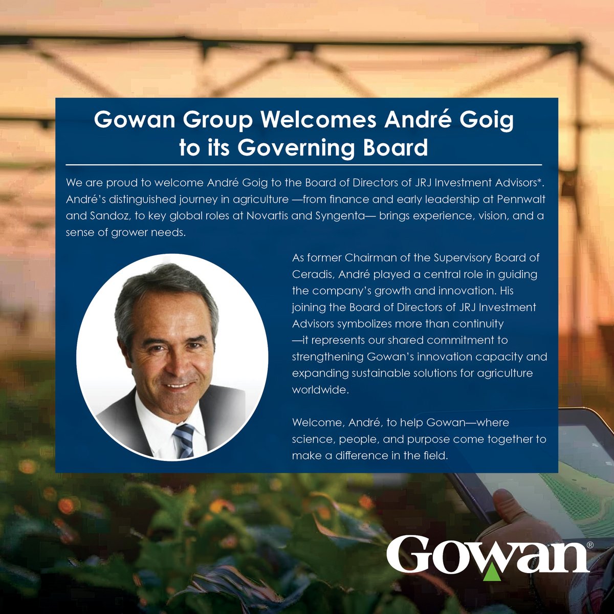 Gowan Company tweet media