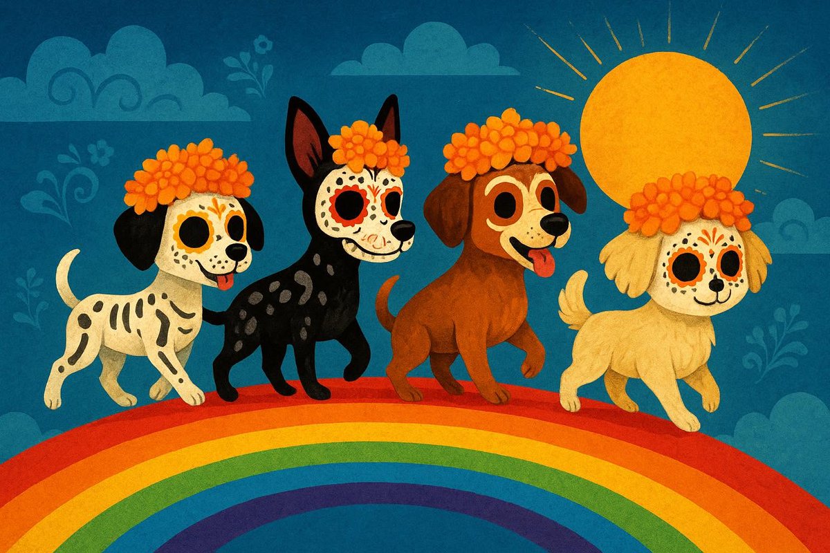 Karla_Mata5's tweet photo. 27 Oct 2025

🌼 “A nuestros perritos que ya están en el cielo” 
Gracias 🐶 🌼
#DiaDeMuertos2025 https://t.co/VT2gsrhWLM
