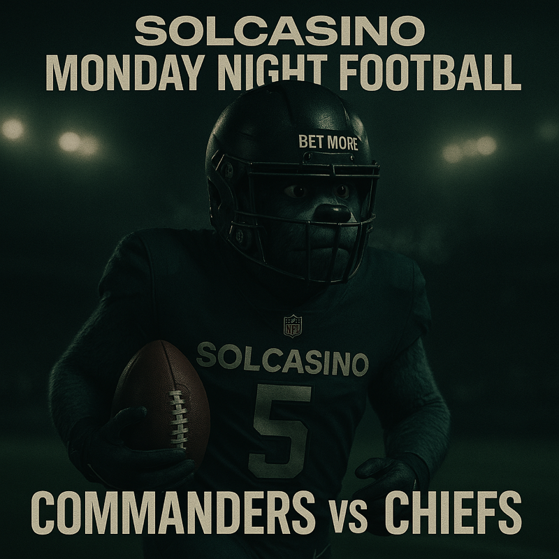 🎁 $50 FREE BET GIVEAWAY  

Two elite quarterbacks face off in this MNF matchup 🏈

Game of the day: Commanders vs. Chiefs  

Like, RT and comment your predictions to enter 📷👇