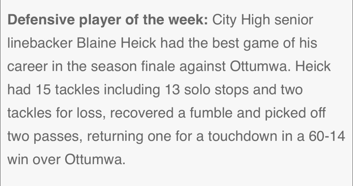 Thank you for the write up! <a href="/rmmurken/">Ryan Murken</a> <a href="/yourprepsports/">Your Prep Sports</a>