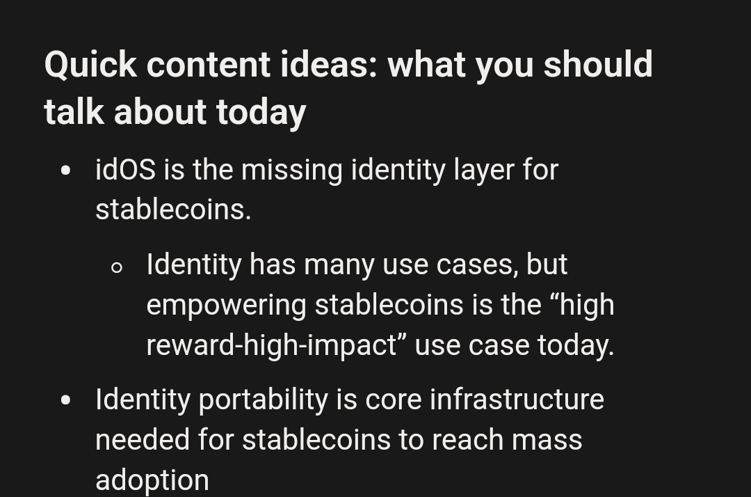 Quacking about <a href="/idOS_network/">idOS</a> already?

Idos raised $4.5m, backed by Fabric Ventures and strategic investors such as Arbitrum, Circle, Ripple, NEAR, Gnosis, Aleph Zero, Radix, and the Tezos Foundation (Etherlink).

Rumor has it that the Epoch 2 campaign concludes November 7.

Here
