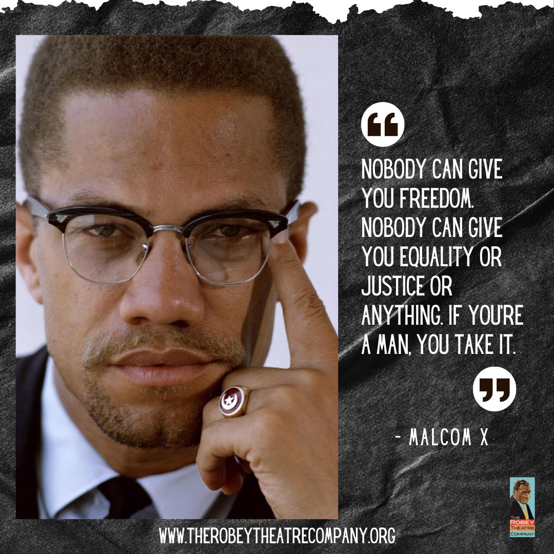 robeytc's tweet image. Motivational Monday ✊🏽🔥
Power isn’t handed to us—it’s claimed through courage, clarity, and action. Stand tall. Speak truth. Take what is rightfully yours.
⠀
#MotivationalMonday #MalcolmX #ClaimYourPower #JusticeInAction #RobeyTheatreCompany #RiseUp #VoiceOfThePeople